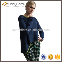 Fully fashioned 100% cashmere women two colors sweaters